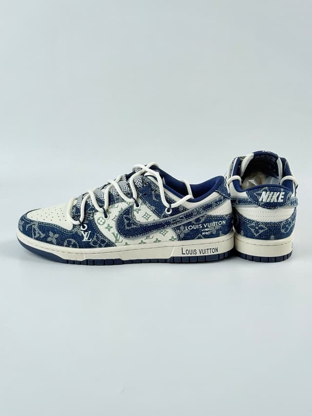 Nike SB Dunk Dupes LV Blue White YX5066 321XK | Yupoo Rep Sneakers image 5
