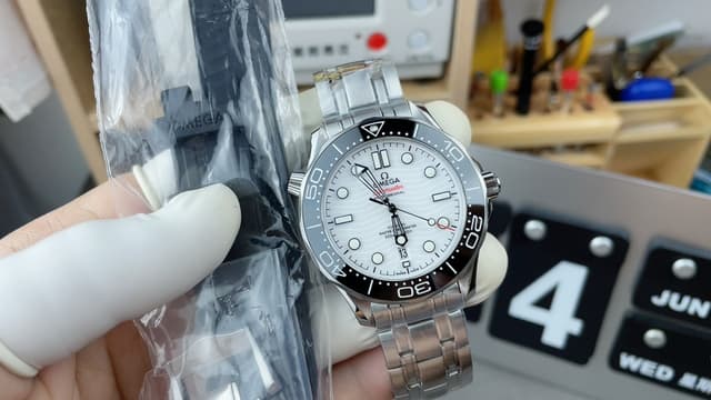 Omega Seamaster 300 Panda White - Authentic Top-Quality Yupoo Watch | Rep Watches image 1