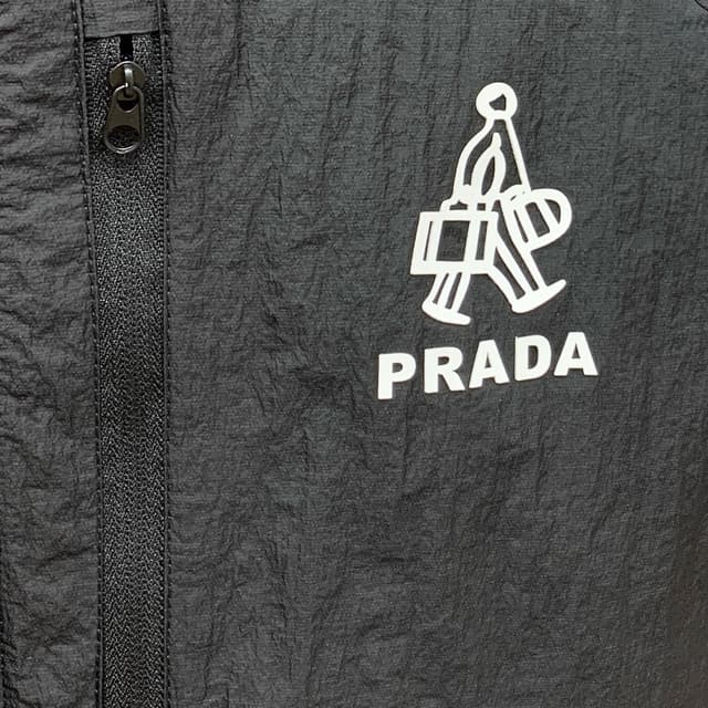 PRADA Men's Sun Protection Jacket Yupoo Prada Coat Black | Rep Clothing image 7