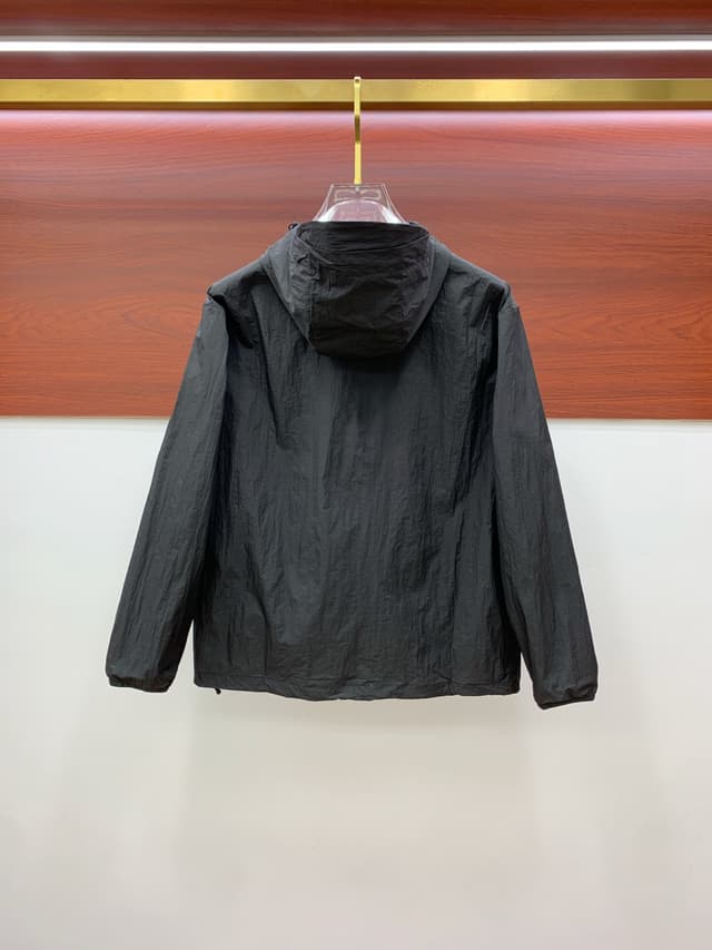 PRADA Men's Sun Protection Jacket Yupoo Prada Coat Black | Rep Clothing image 9