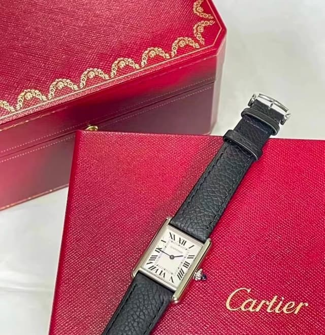 RAP Cartier Tank Must Small Watch YUPOOPA TOP factory | Yupoo Rep Watches image 5