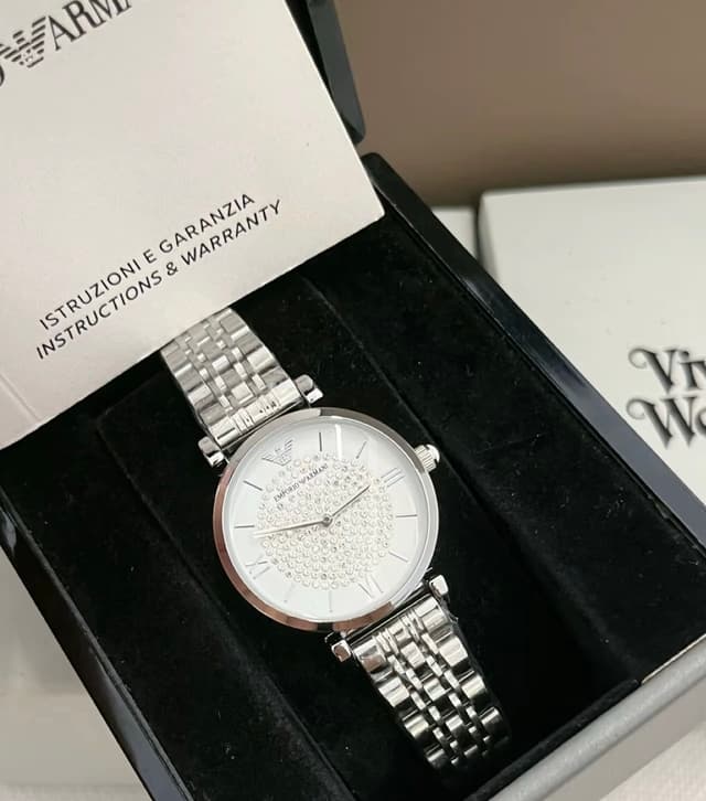 Rap Armani Crystal Watch Yupoopa Top factory | Yupoo Rep Watches image 1