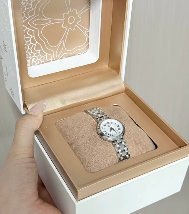 Rap Watch Top quality Yupoopa factory white dial with blue hands | Yupoo Rep Watches image 3