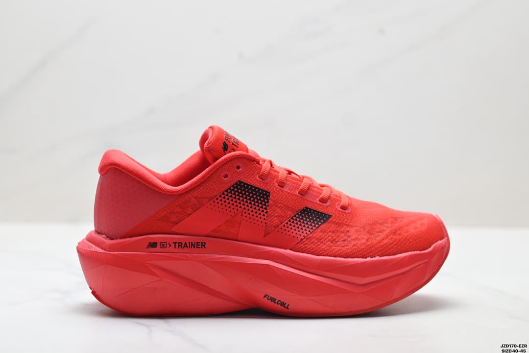 Red New Balance FuelCell Rep Sneakers Red MFCXLK3 Lightweight Running Shoes image 1