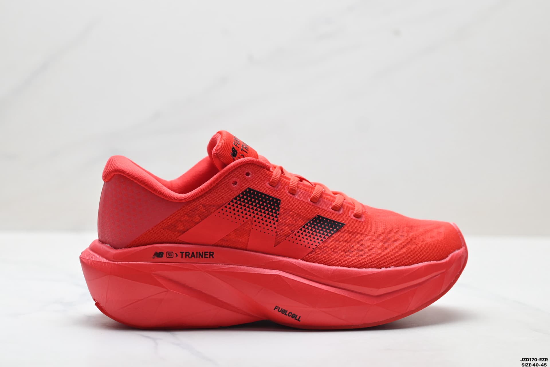 Red New Balance FuelCell Rep Sneakers Red MFCXLK3 Lightweight Running Shoes
