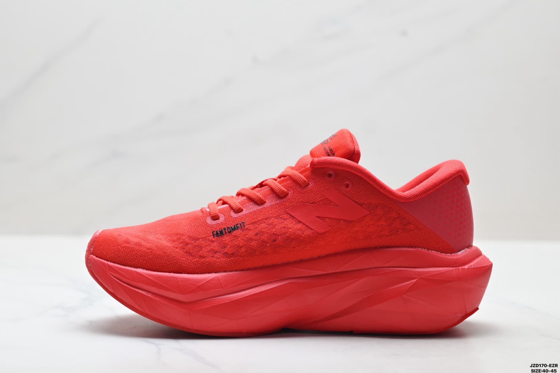 Red New Balance FuelCell Rep Sneakers Red MFCXLK3 Lightweight Running Shoes image 3