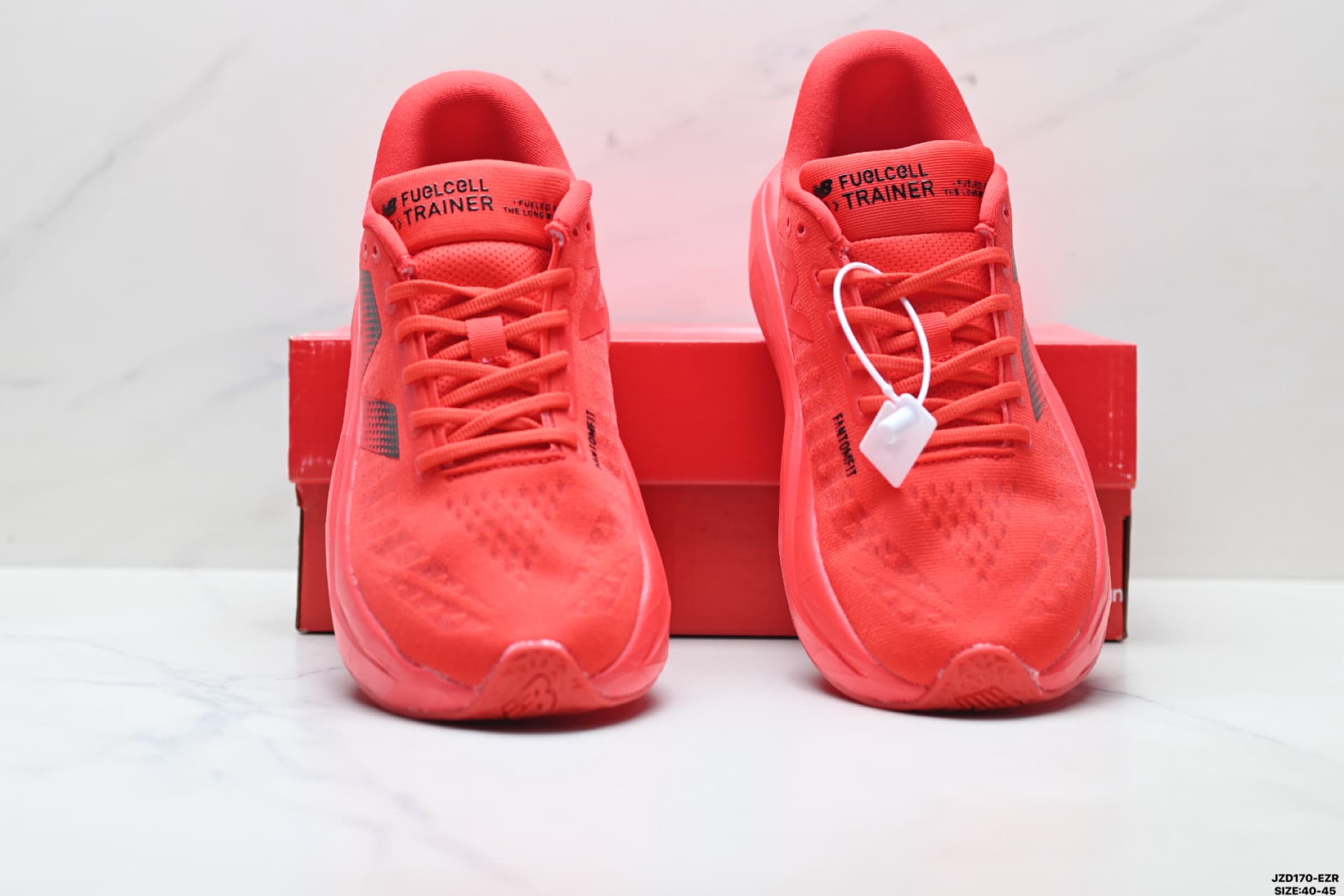 Red New Balance FuelCell Rep Sneakers Red MFCXLK3 Lightweight Running Shoes image 7