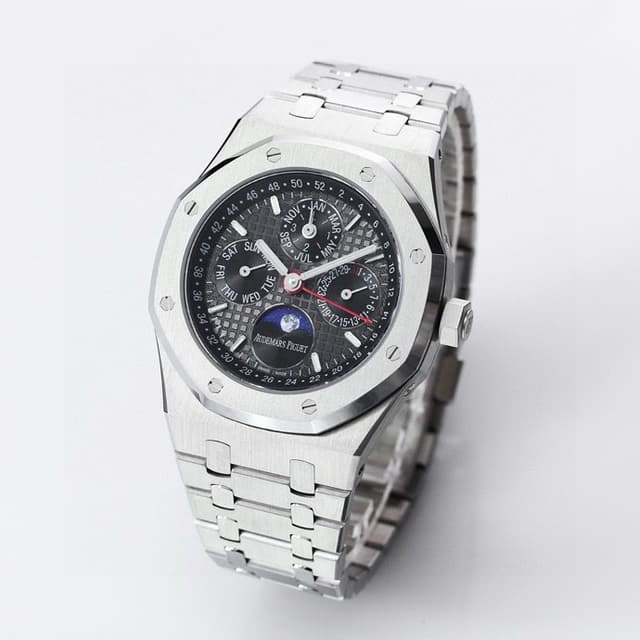 Rep AP Royal Oak Perpetual Calendar 26574ST - Blue Dial Steel Case | Yupoo image 1