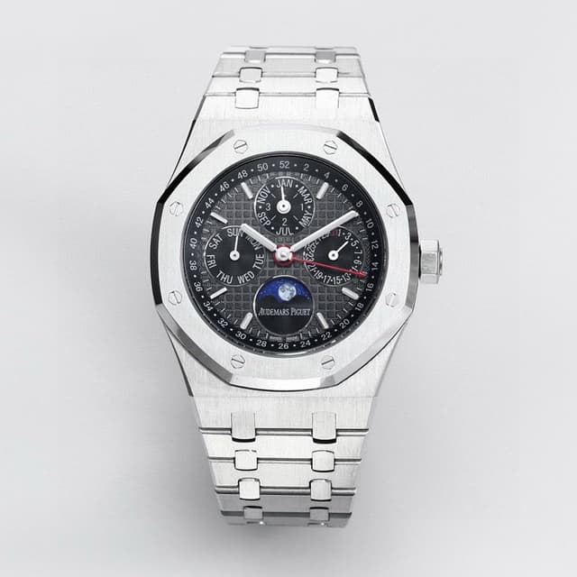 Rep AP Royal Oak Perpetual Calendar 26574ST - Blue Dial Steel Case | Yupoo image 2