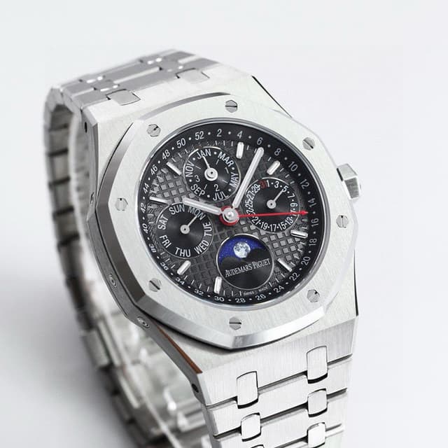 Rep AP Royal Oak Perpetual Calendar 26574ST - Blue Dial Steel Case | Yupoo image 3