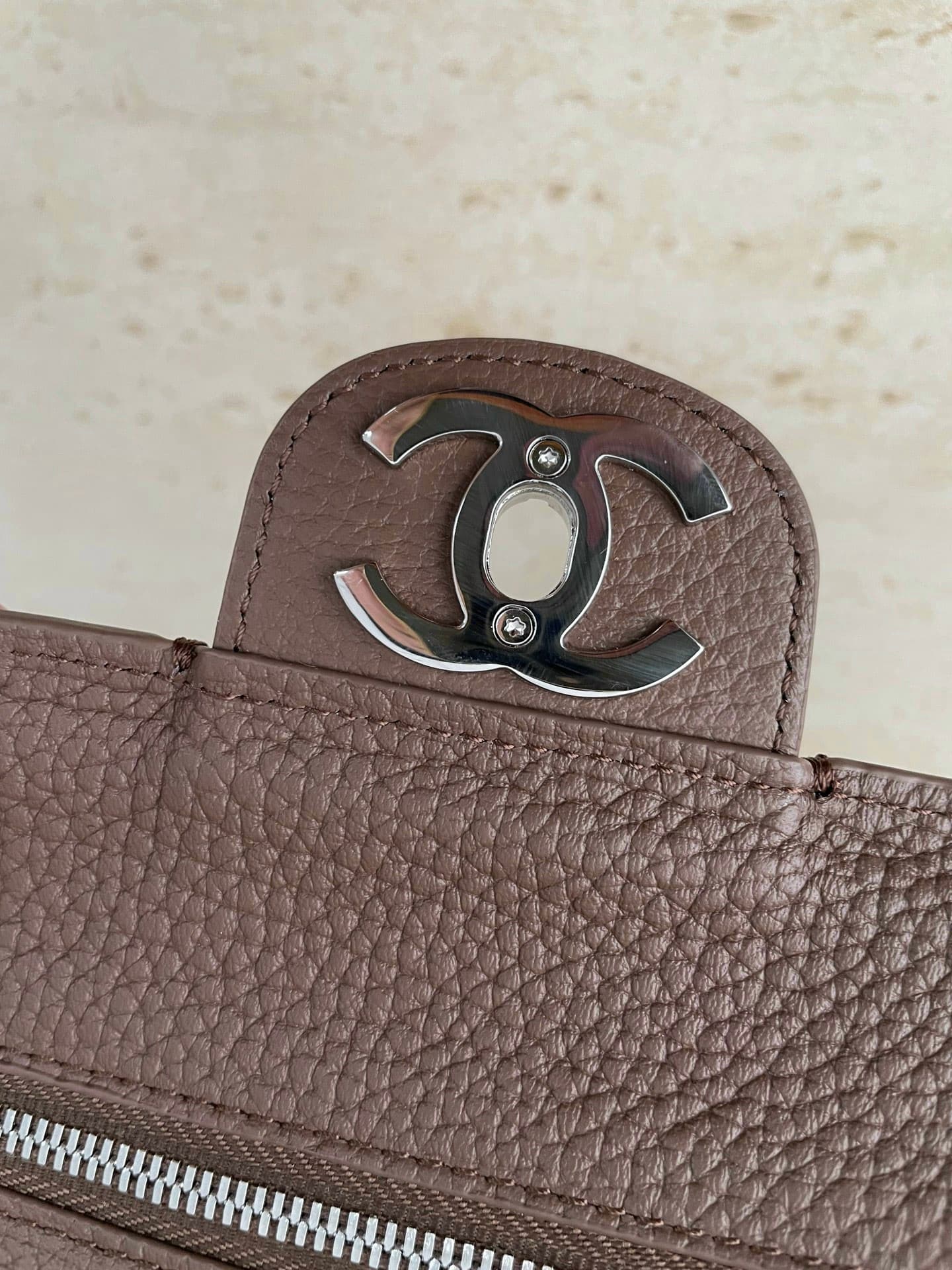 Rep Bag Chanel 26S MIX Flap Bag – Elephant Grey image 6