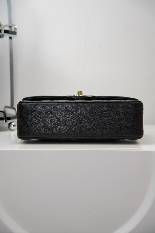 Rep Bag Chanel CF Classic Flap Small – Black Caviar | Yupoo image 9