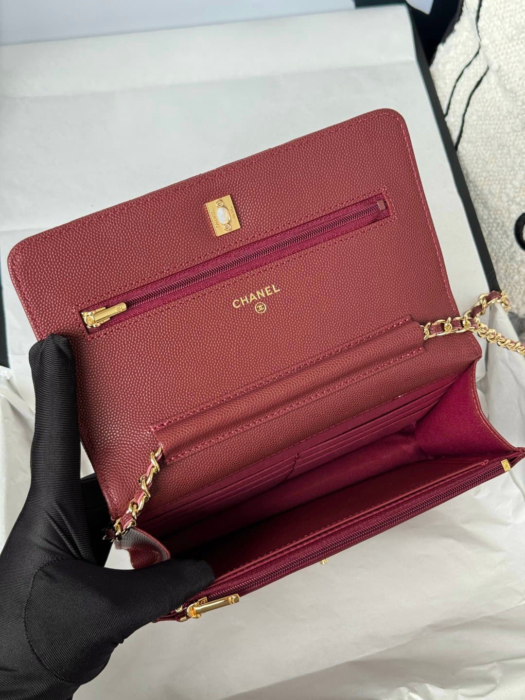 Rep Bag Chanel WOC Chain Wallet – AP4291 image 7