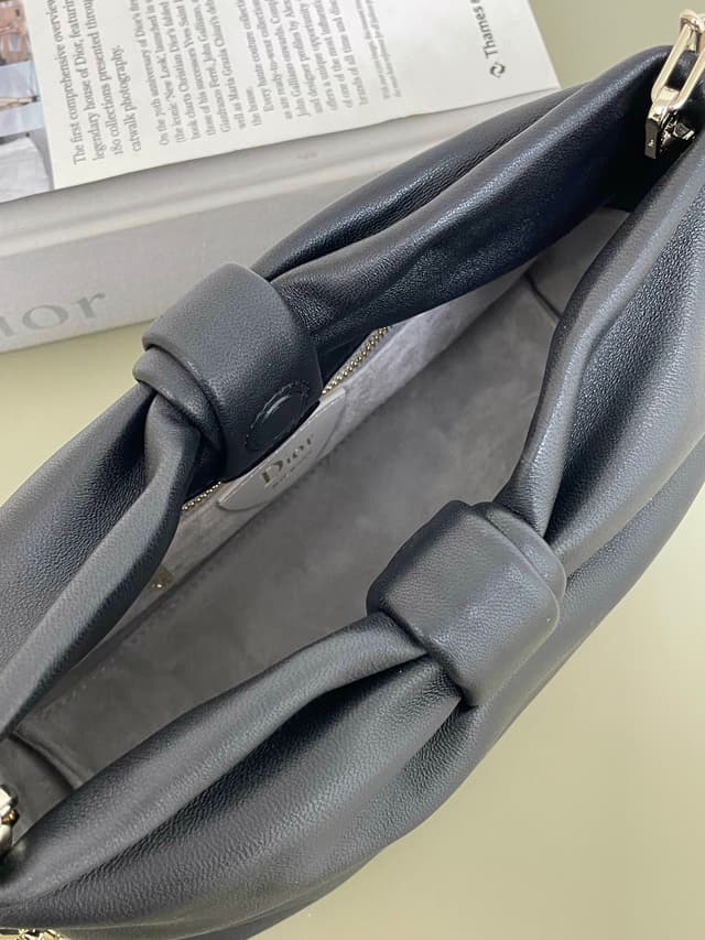 Rep Bag Christian Dior Bow Bag – Black Lambskin | Yupoo image 8