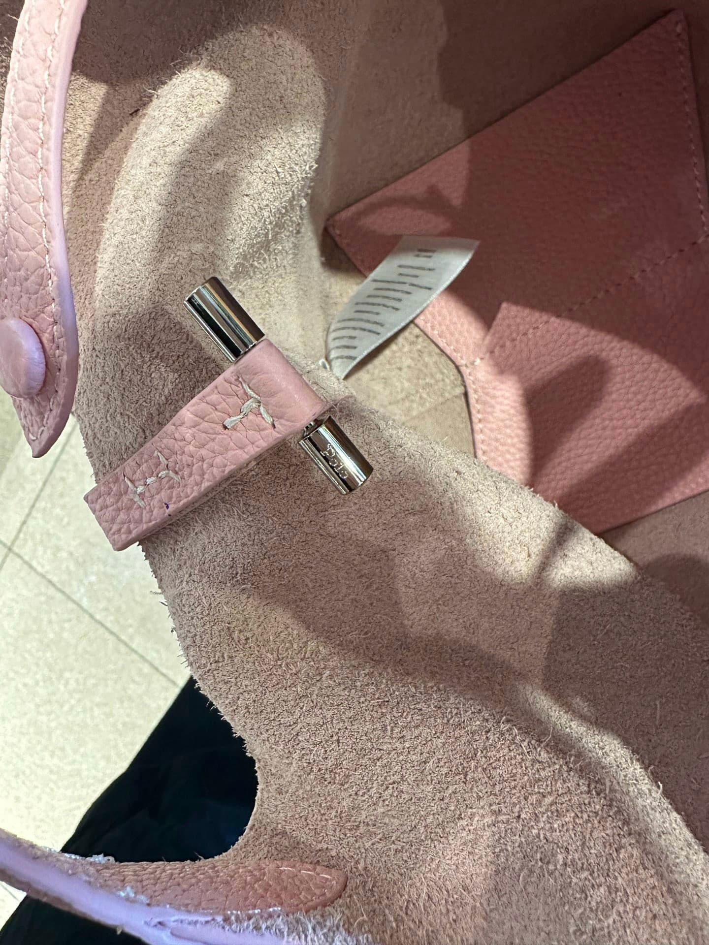 Rep Bag Ralph Lauren Bucket Tote Ba - Pink image 5