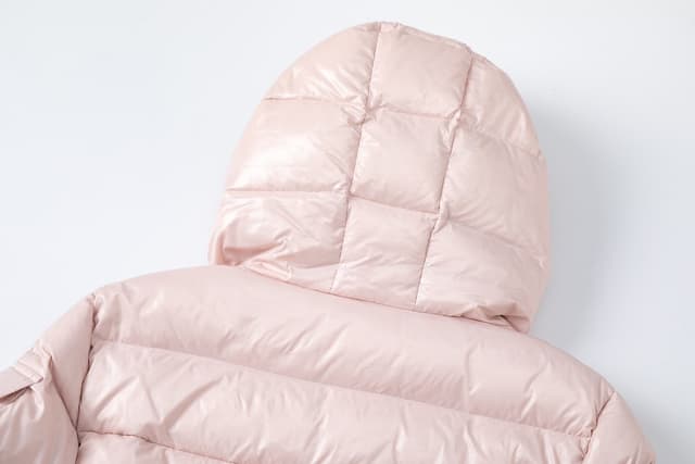 Rep Clothes: Moncler Women's Hooded Short Pink Down Jacket - Shiny Nylon | Yupoo image 6