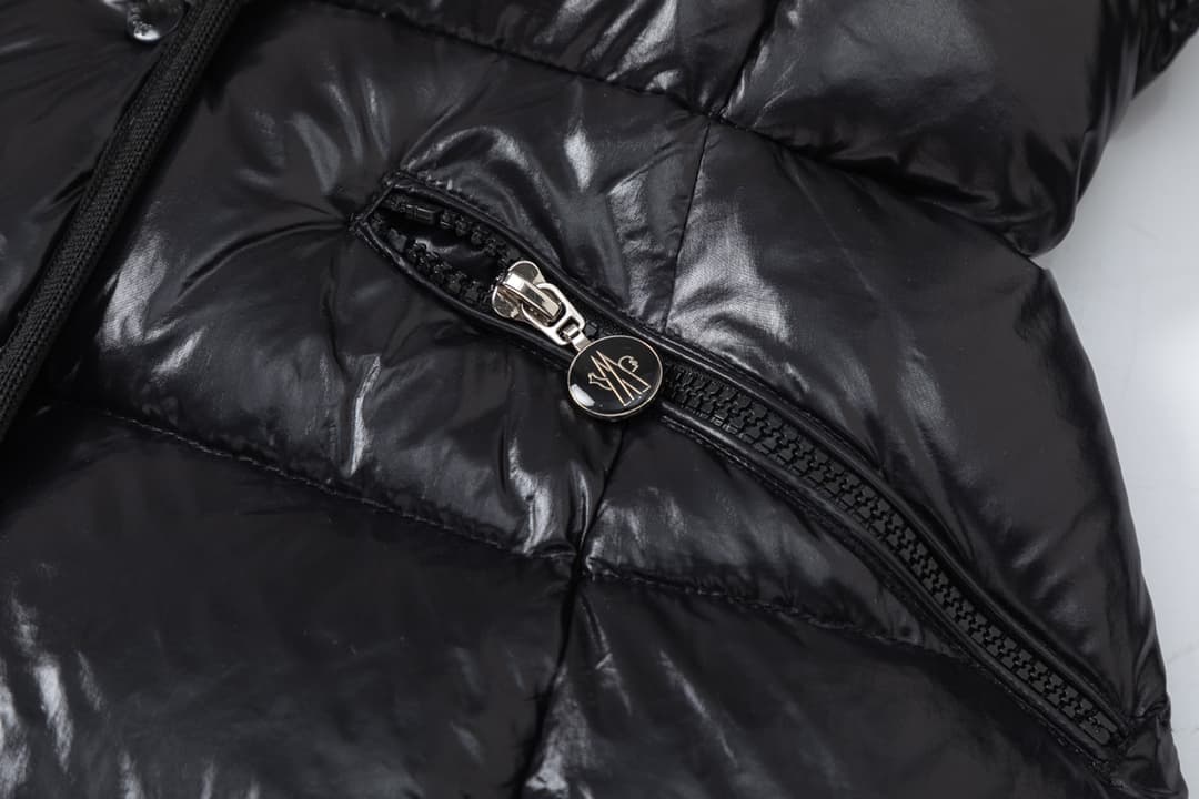 Rep Clothing:Moncler Black Jacket | Women's Short Puffer image 6