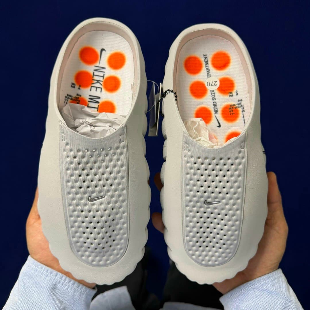 Rep Shoes Nike Mind 001 Recovery Slides – Grey image 4