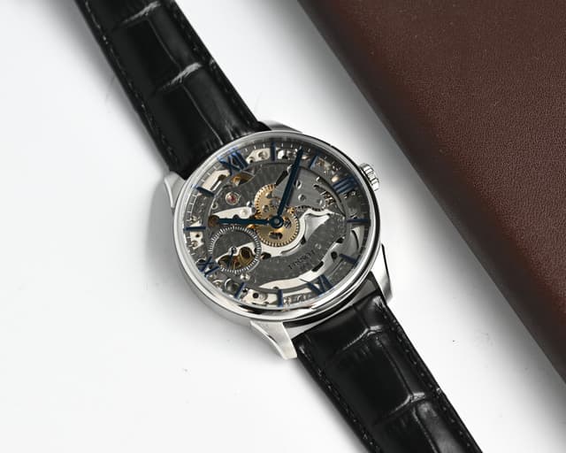 Rep TISSOT 1853 Le Locle Skeleton Watch - Manual Movement, 316L Steel | Yupoo image 4