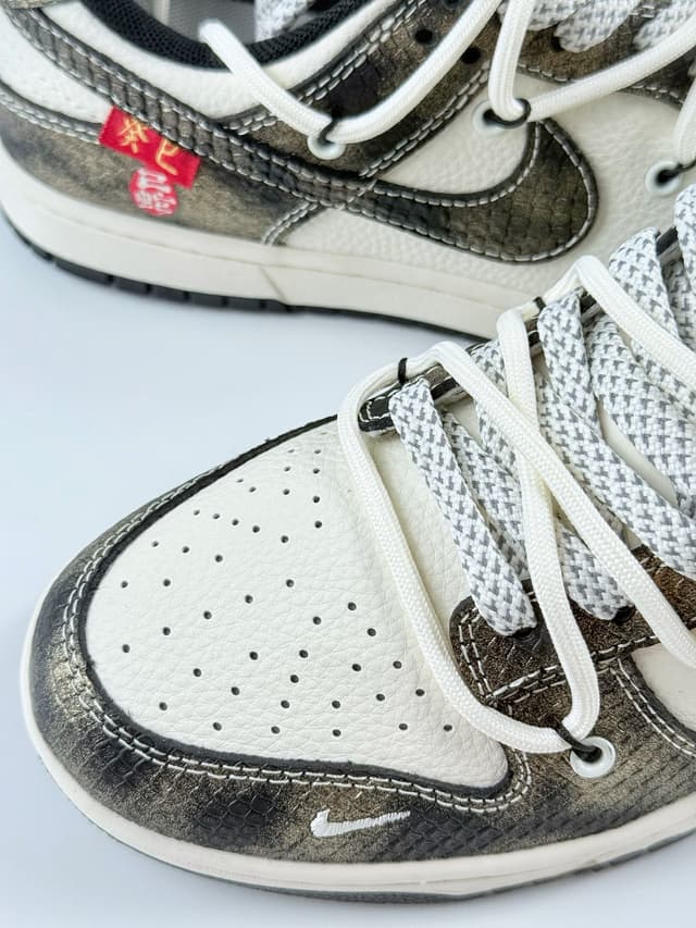 Replica Nike SB Dunk Dupes Low dark gold white YX5066 | Yupoo Rep Sneakers image 8