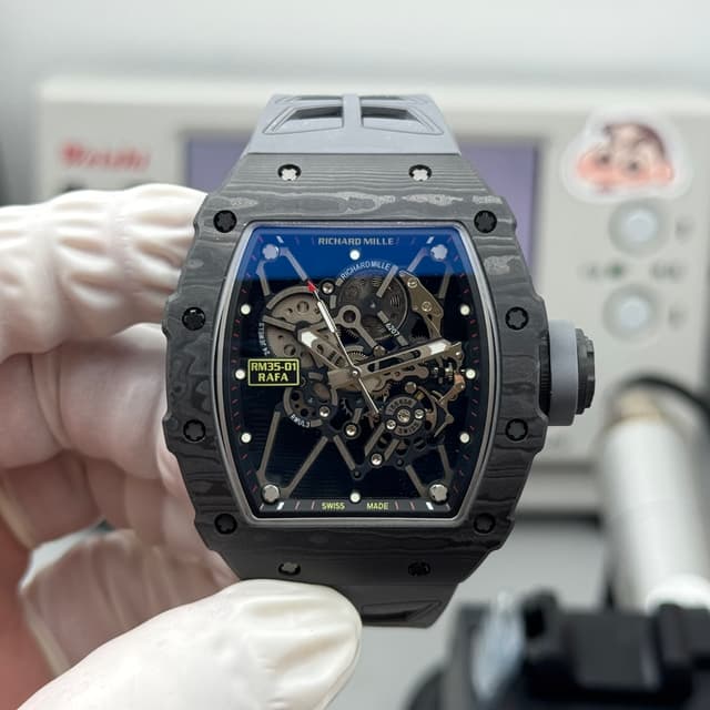 Richard Mille RM 35-01 Grey Rafael Nadal Carbon Watch dupe | Yupoo Rep Watches image 2