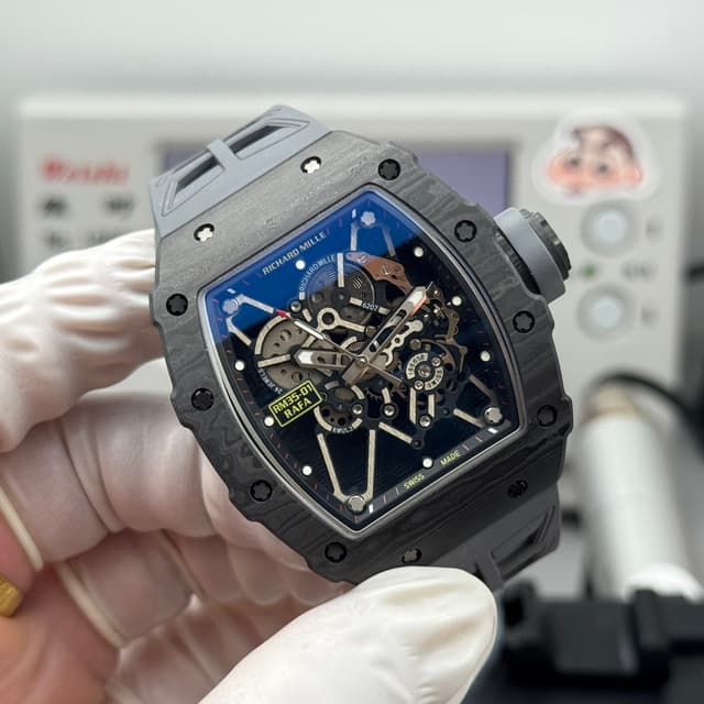 Richard Mille RM 35-01 Grey Rafael Nadal Carbon Watch dupe | Yupoo Rep Watches image 3