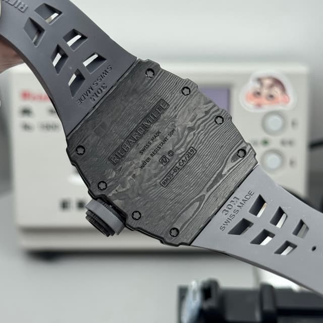 Richard Mille RM 35-01 Grey Rafael Nadal Carbon Watch dupe | Yupoo Rep Watches image 9