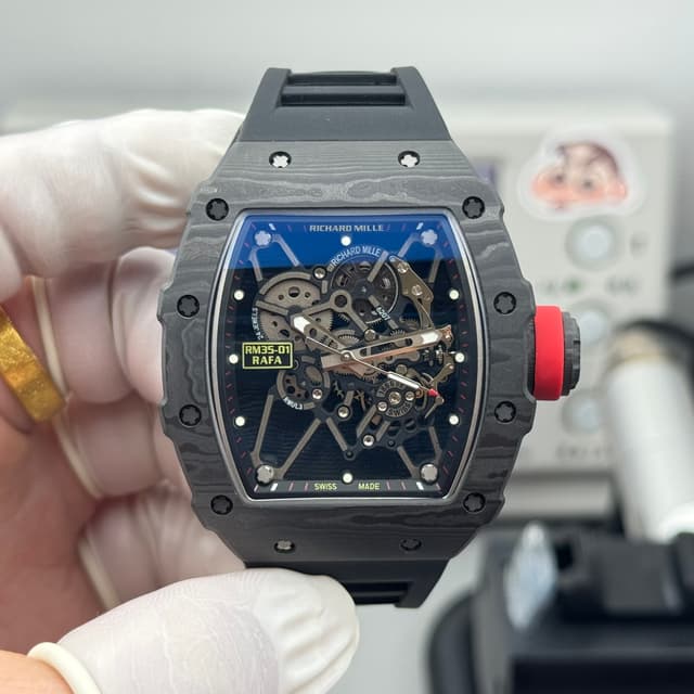 Richard Mille RM 35-01 Rafael Nadal Carbon Watch dupe | Yupoo Rep Watches image 2