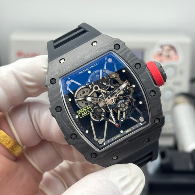Richard Mille RM 35-01 Rafael Nadal Carbon Watch dupe | Yupoo Rep Watches image 3