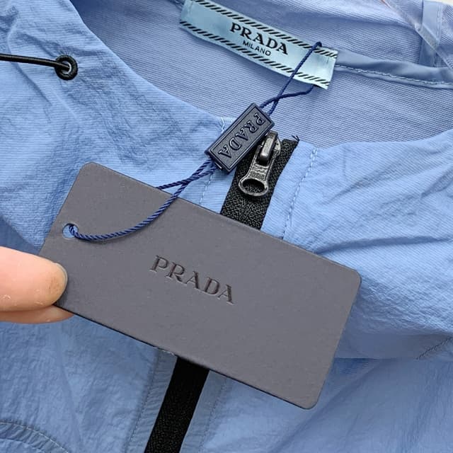 PRADA Men's Sun Protection Jacket Yupoo Prada Coat Blue | Rep Clothing image 5