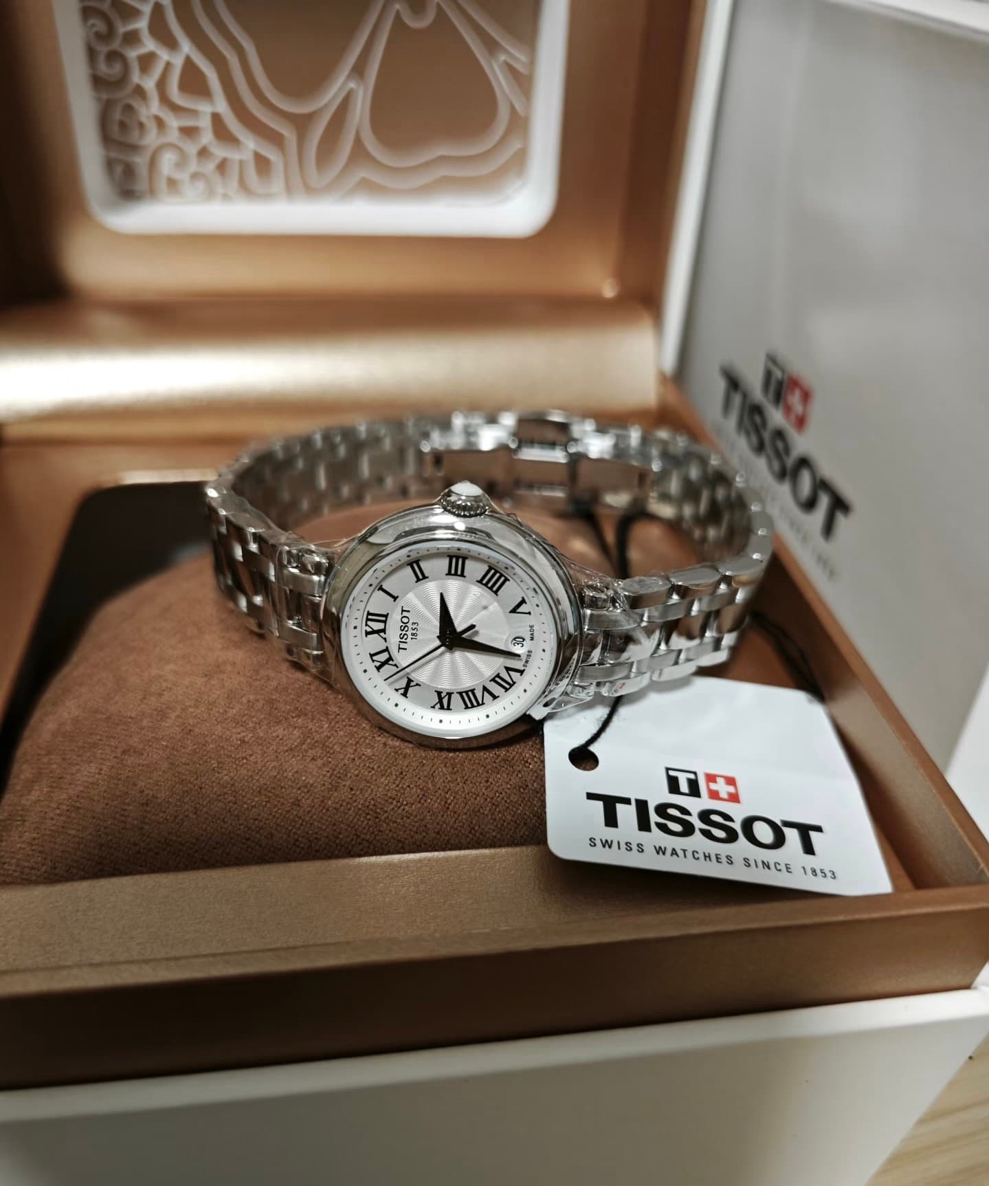 Tissot Carissima "Little Beauty" Yu Shuxin Dupes 30MM Women's Watch | Yupoo Rep Watches image 1
