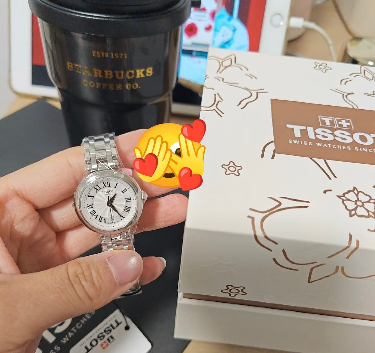 Tissot Carissima "Little Beauty" Yu Shuxin Dupes 30MM Women's Watch image 3