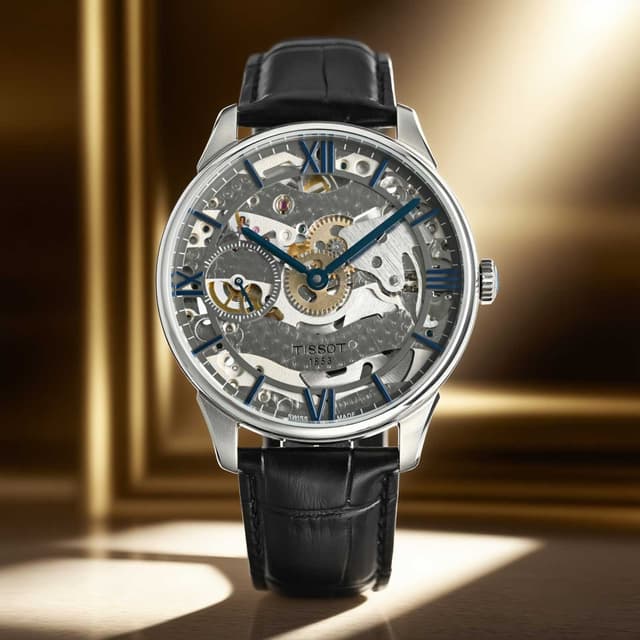 Tissot Le Locle Skeleton | 42mm Manual Watch | Yupoo Rep Watches image 6