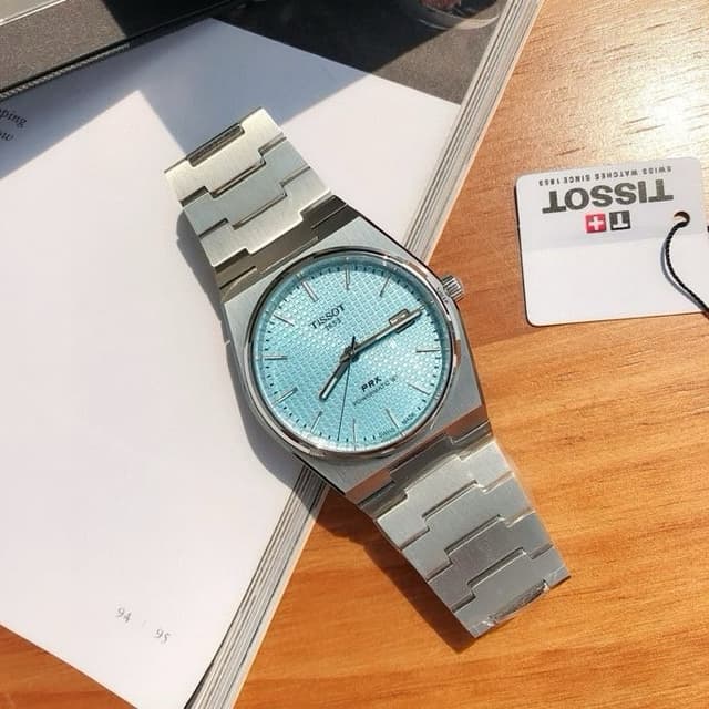 Tissot PRX Ice Blue Rep Watch | 40mm Auto | Yupoo image 3