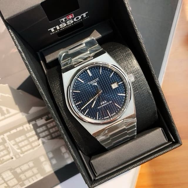 Tissot PRX Ice Blue Watch | 40mm Auto Men's Timepiece | Yupoo Rep Watches image 2