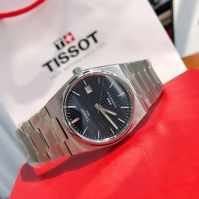 Tissot PRX Ice Blue Watch | 40mm Auto Men's Timepiece | Yupoo Rep Watches image 4
