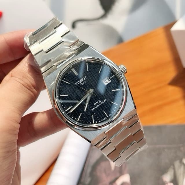 Tissot PRX Ice Blue Watch | 40mm Auto Men's Timepiece | Yupoo Rep Watches image 6