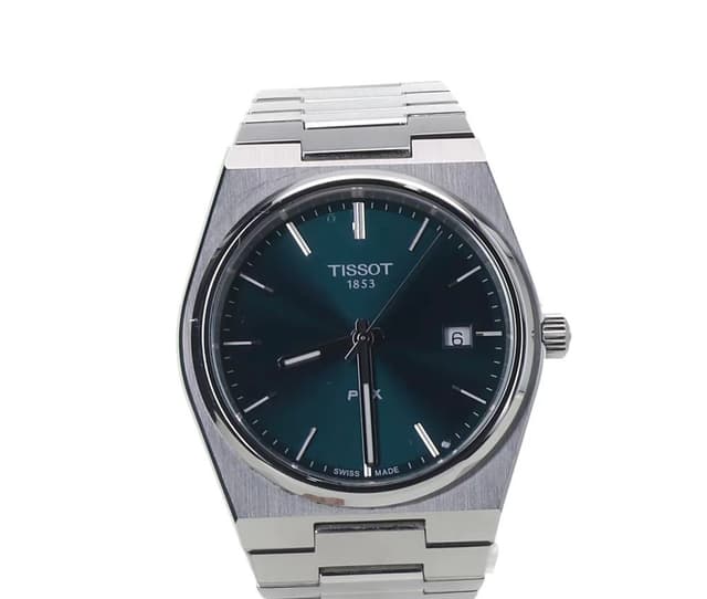 Tissot PRX Men's Swiss Quartz Watch Green Dial Steel Bracelet designer inspired watch | Yupoo Rep Watches image 1