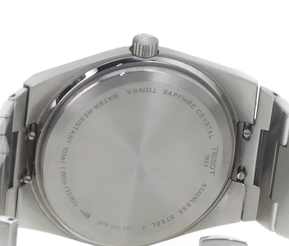 Tissot PRX Men's Swiss Quartz Watch Green Dial Steel Bracelet designer inspired watch image 9