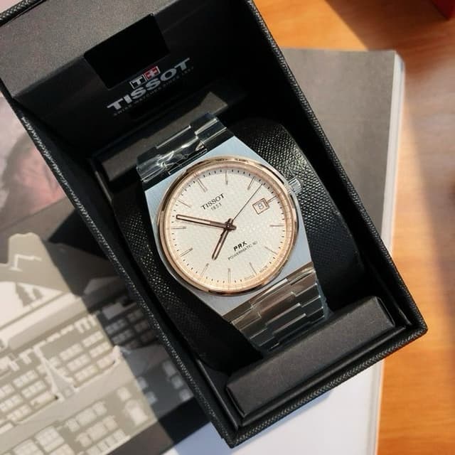 Tissot PRX Rose White | 40mm Auto Watch | Yupoo Rep Watches image 2
