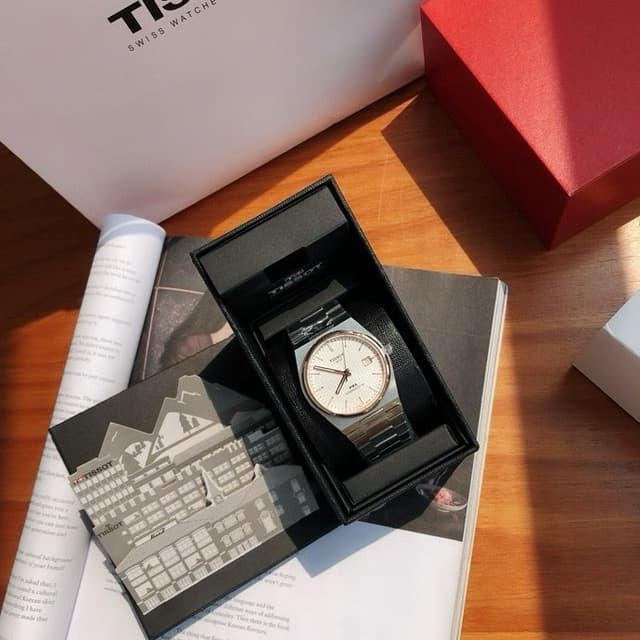 Tissot PRX Rose White | 40mm Auto Watch | Yupoo Rep Watches image 1