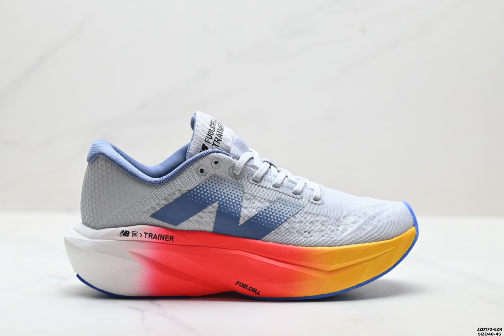 White & Rainbow New Balance FuelCell Reps Sneakers MFCXLK3 Running Shoes
