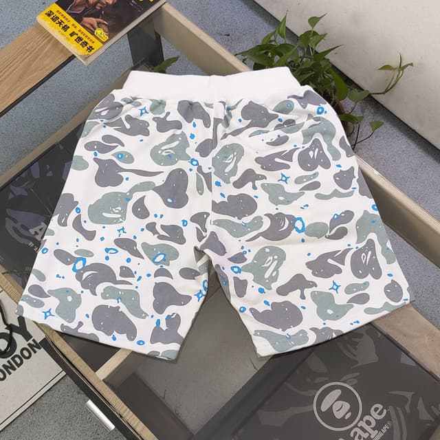 YUPOO Bape Glow Shark White Shorts reps clothing image 3
