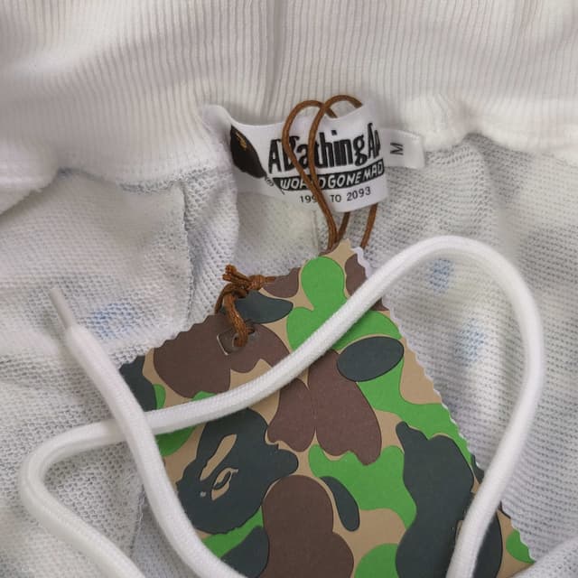 YUPOO Bape Glow Shark White Shorts reps clothing image 9