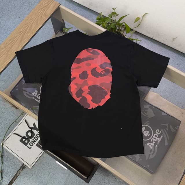 YUPOOPA Bape Yellow Camo T-Shirt REPS Clothes | Yupoo image 4
