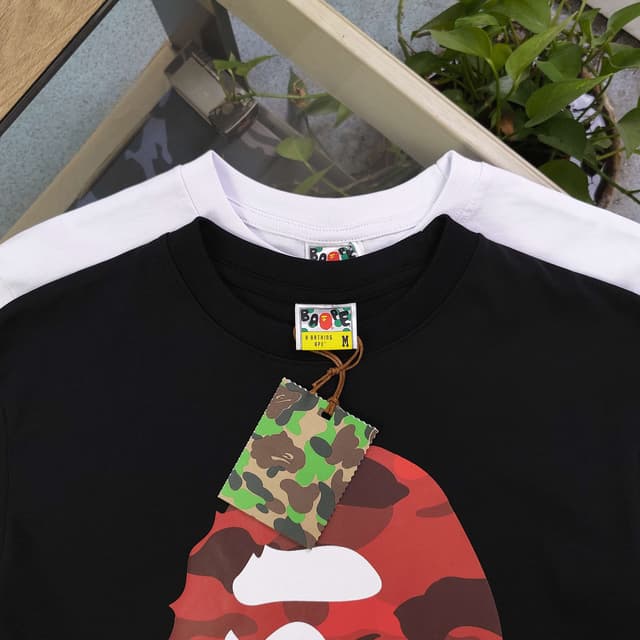 YUPOOPA Bape Yellow Camo T-Shirt REPS Clothes | Yupoo image 9