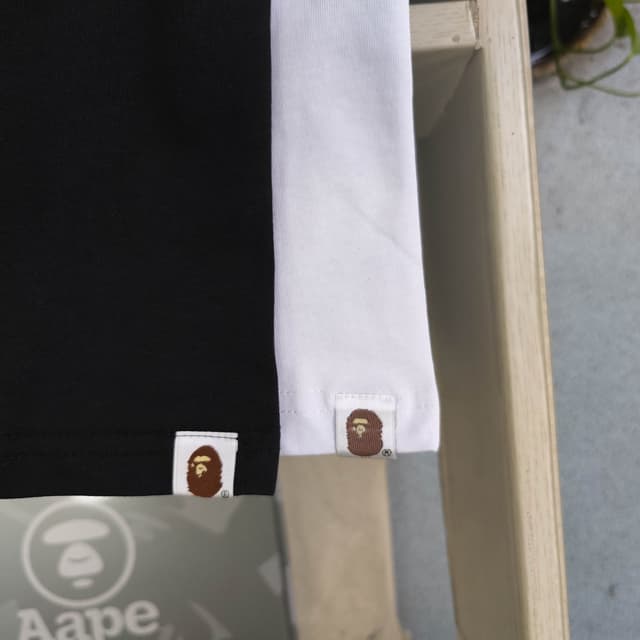 REP Bape Yellow Camo White T-Shirt Red LOGO REPS Clothing | Yupoo image 8