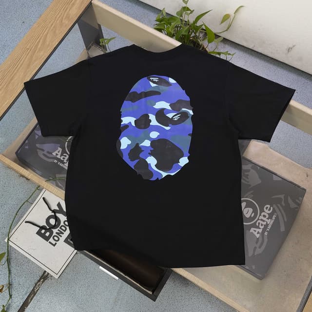 REP Bape Yellow Camo White T-Shirt Red LOGO REPS Clothing | Yupoo image 13