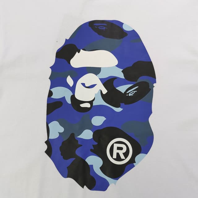 REP Bape Yellow Camo White T-Shirt Red LOGO REPS Clothing | Yupoo image 14