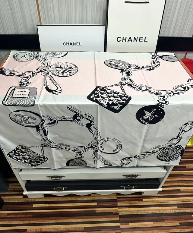 YUPOO Chanel Silk Scarf Luxury Accessory | Rep Clothing image 7